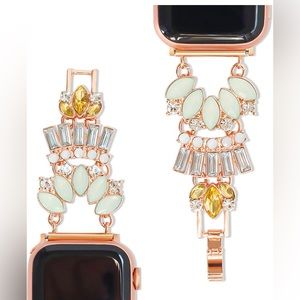 Ramoa Rose Gold Apple Watch Bling Band